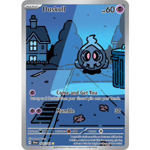 Illustration Rare Duskull 68/64 Pokemon TCG Scarlet & Violet Shrouded Fable