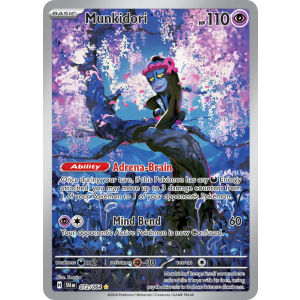 Illustration Rare Munkidori 72/64 Pokemon TCG Scarlet & Violet Shrouded Fable