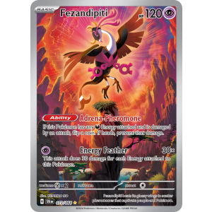 Illustration Rare Fezandipiti 73/64 Pokemon TCG Scarlet & Violet Shrouded Fable