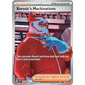 Ultra Rare Xerosic's Machinations 89/64 Pokemon TCG Scarlet & Violet Shrouded Fable