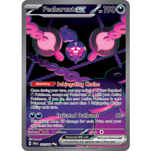 Special Illustration Rare Pecharunt ex 93/64 Pokemon TCG Scarlet & Violet Shrouded Fable