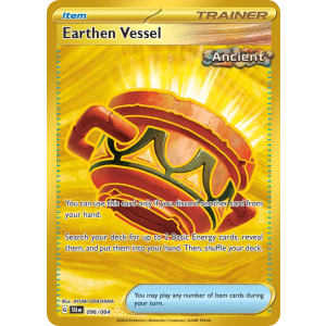 Hyper Rare Earthen Vessel 96/64 Pokemon TCG Scarlet & Violet Shrouded Fable