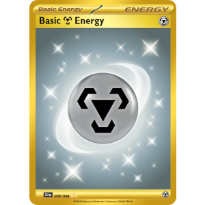 Hyper Rare Basic Metal Energy 99/64 Pokemon TCG Scarlet & Violet Shrouded Fable