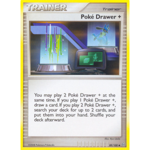 Poké Drawer 89/100 Pokemon TCG Diamond & Pearl Stormfront