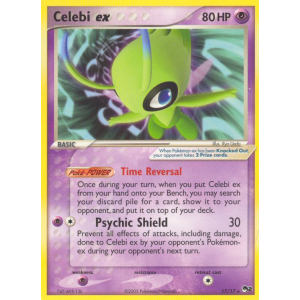 Celebi ex 17/17 Pokemon TCG POP POP Series 2