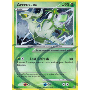 Arceus AR2/99 Pokemon TCG Platinum Arceus