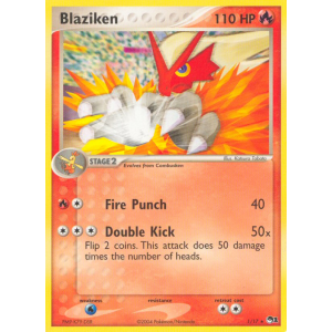 Blaziken 1/17 Pokemon TCG POP POP Series 1