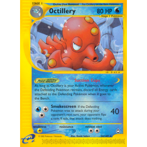 Octillery 26/147 Pokemon TCG E-Card Aquapolis