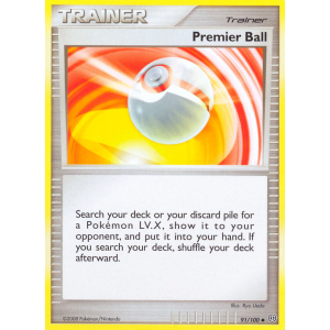 Premier Ball 91/100 Pokemon TCG Diamond & Pearl Stormfront