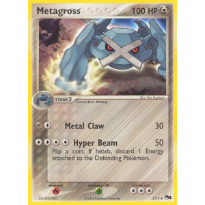 Metagross 2/17 Pokemon TCG POP POP Series 1