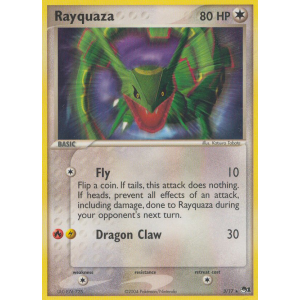 Rayquaza 3/17 Pokemon TCG POP POP Series 1