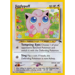  Jigglypuff 8/18 Pokemon TCG Other Southern Islands