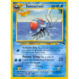  Tentacruel 10/18 Pokemon TCG Other Southern Islands