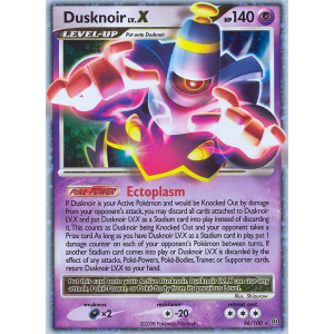 Rare Holo LV.X Dusknoir LV.X 96/100 Pokemon TCG Diamond & Pearl Stormfront