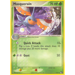 Masquerain 7/17 Pokemon TCG POP POP Series 1