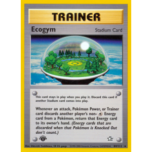 Ecogym 84/111 Pokemon TCG Neo Neo Genesis