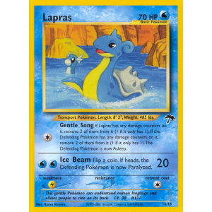  Lapras 12/18 Pokemon TCG Other Southern Islands