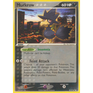 Murkrow 8/17 Pokemon TCG POP POP Series 1