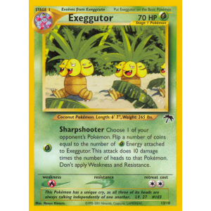  Exeggutor 13/18 Pokemon TCG Other Southern Islands