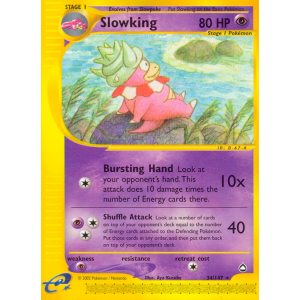 Slowking 34/147 Pokemon TCG E-Card Aquapolis