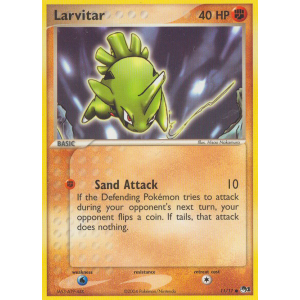 Larvitar 11/17 Pokemon TCG POP POP Series 1