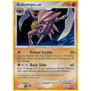 Rare Holo Kabutops 4/99 Pokemon TCG Platinum Arceus