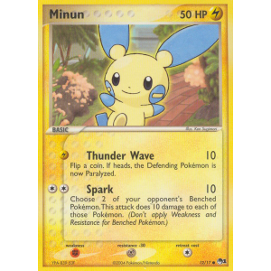 Minun 12/17 Pokemon TCG POP POP Series 1