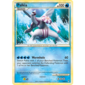 Rare Holo Palkia 19/95 Pokemon TCG HeartGold & SoulSilver Call of Legends