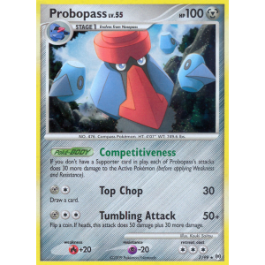 Rare Holo Probopass 7/99 Pokemon TCG Platinum Arceus