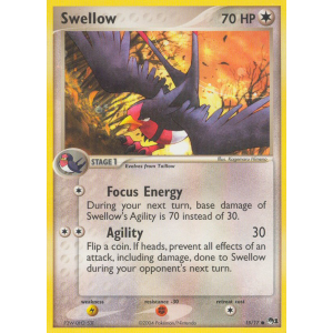 Swellow 15/17 Pokemon TCG POP POP Series 1