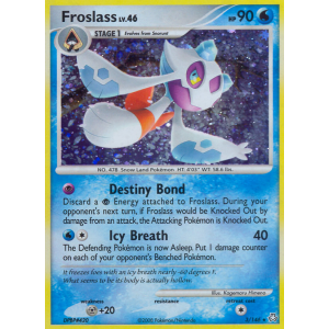 Rare Holo Froslass 3/146 Pokemon TCG Diamond & Pearl Legends Awakened