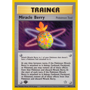 Miracle Berry 94/111 Pokemon TCG Neo Neo Genesis