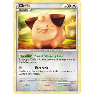 Cleffa 24/95 Pokemon TCG HeartGold & SoulSilver Call of Legends