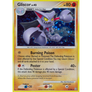 Rare Holo Gliscor 5/146 Pokemon TCG Diamond & Pearl Legends Awakened