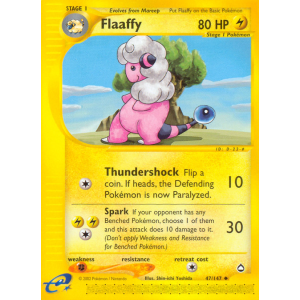 Flaaffy 47/147 Pokemon TCG E-Card Aquapolis