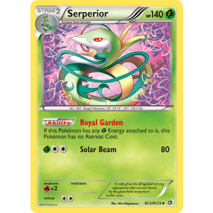 Serperior RC3/113 Pokemon TCG Black & White Legendary Treasures