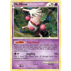 Mr. Mime 29/95 Pokemon TCG HeartGold & SoulSilver Call of Legends