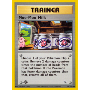 Moo-Moo Milk 101/111 Pokemon TCG Neo Neo Genesis