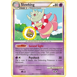 Slowking 32/95 Pokemon TCG HeartGold & SoulSilver Call of Legends