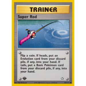 Super Rod 103/111 Pokemon TCG Neo Neo Genesis