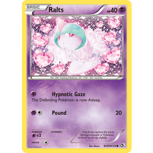 Ralts RC8/113 Pokemon TCG Black & White Legendary Treasures