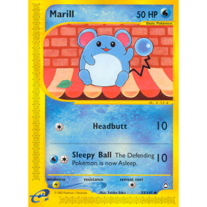 Marill 53/147 Pokemon TCG E-Card Aquapolis