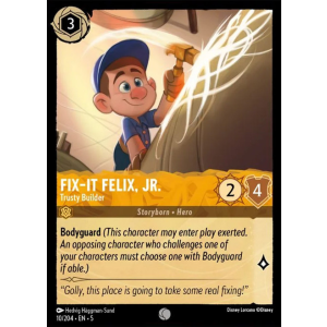 Fix-It Felix Jr. - Trusty Builder 10/204 Disney Lorcana TCG Shimmering Skies