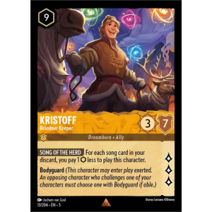 Kristoff - Reindeer Keeper 12/204 Disney Lorcana TCG Shimmering Skies