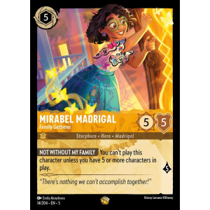 Legendary Mirabel Madrigal - Family Gatherer 14/204 Disney Lorcana TCG Shimmering Skies