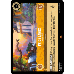 Pride Lands - Jungle Oasis 34/204 Disney Lorcana TCG Shimmering Skies