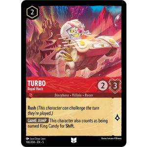 Turbo - Royal Hack 106/204 Disney Lorcana TCG Shimmering Skies