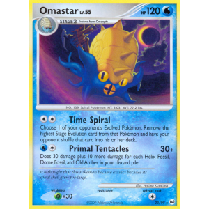 Omastar 23/99 Pokemon TCG Platinum Arceus