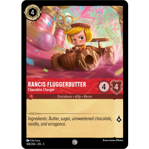 Rancis Fluggerbutter - Chocolate Charger 108/204 Disney Lorcana TCG Shimmering Skies