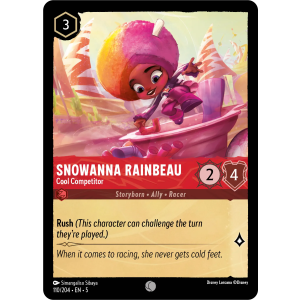 Snowanna Rainbeau 110/204 Disney Lorcana TCG Shimmering Skies